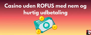 Online Casinoer Uden ROFUS Opdag Alle Muligheder