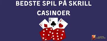 Casinoer Med Skrill Den Ideelle Betalingsmetode til Online Gambling